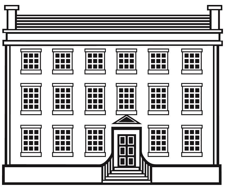 Brockbanks medium house graphic
